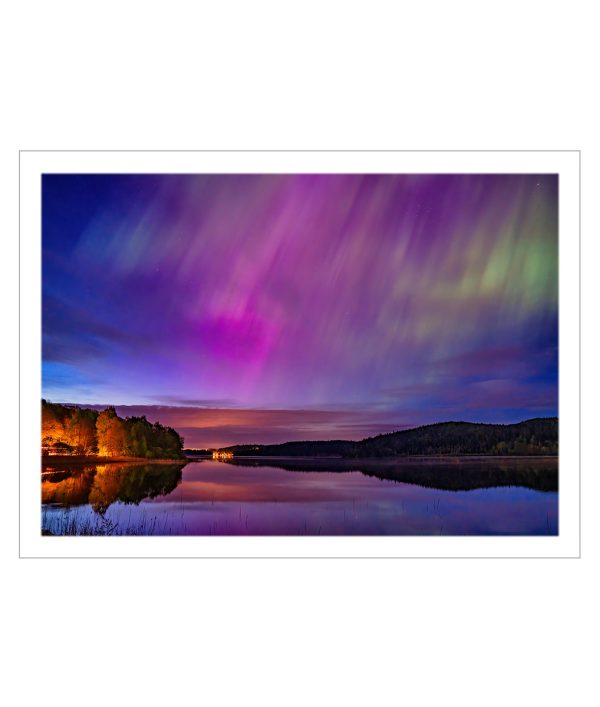 Mölnlycke Northern Lights prints by Markus Esselmark