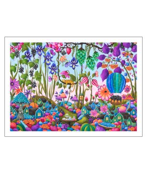 Happyland prints by Josefina Wendel Carlsson