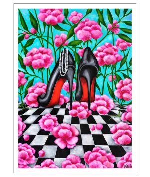 In Heels We Trust prints by Josefina Wendel Carlsson